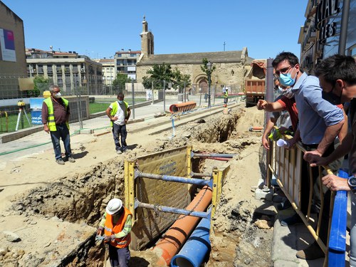 Imatge de la notícia Tall de trànsit als carrers de Sant Martí i de Bonaire aquest dilluns per obres d’asfaltatge 