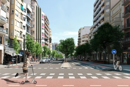 Imatge de la notícia Tall de trànsit per obres al carrer Bisbe Galindo a partir de dilluns