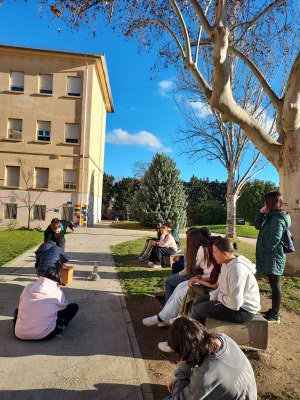 Estudi de la biodiversitat a l'Institut Màrius Torres
