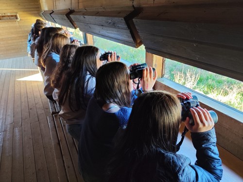 Imatge de la notícia  Els alumnes de 2n d’ESO descobreixen la biodiversitat al Centre de Fauna de Vallcalent