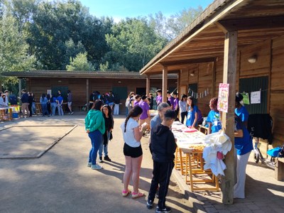 Actes de Cloendes del programa d’educació ambiental Escoles Sostenibles de Lleida, al Parc de la Mitjana