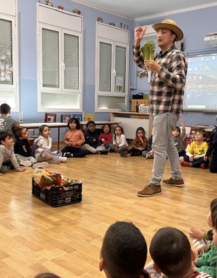 Comencem el projecte de l'Hort a Educació Infantil