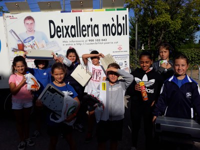 Deixalleria mòbil a l'escola i molt més 