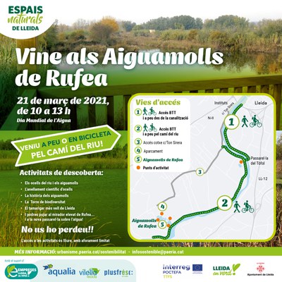 Imatge del event CELEBRACIÓ. VINE ALS AIGUAMOLLS DE RUFEA!
