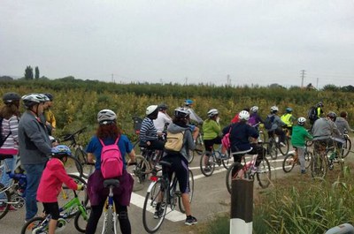 Imatge del event Ecodescoberta. Els racons de l'Horta de Grenyana i el riu Segre, amb bicicleta