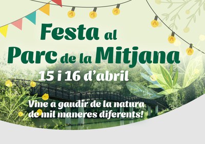 Imatge del event Festa al Parc de la Mitjana