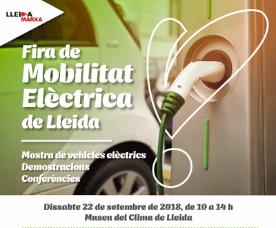Imatge del event Fira de Mobilitat elèctrica de Lleida - Dissabte, 22 de setembre de 2018