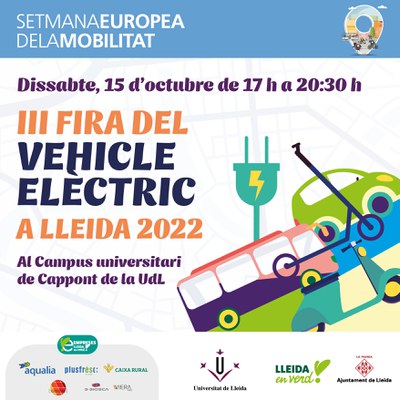 Imatge del event III Fira del vehicle elèctric de Lleida