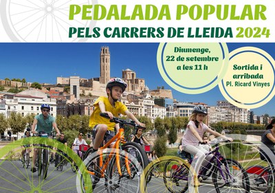 Imatge del event Pedalada Popular pels carrers de Lleida 2024
