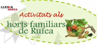Activitats de dinamització agràries a l'Horta de Lleida – Primavera 2014
