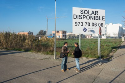 Darrers dies per presentar ofertes per la compra d’una parcel·la residencial lliure a Ciutat Jardí propietat de l’EMU 