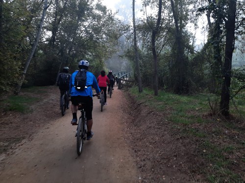 Imatge de la notícia Ecodescoberta pel Camí del Riu amb bicicleta 