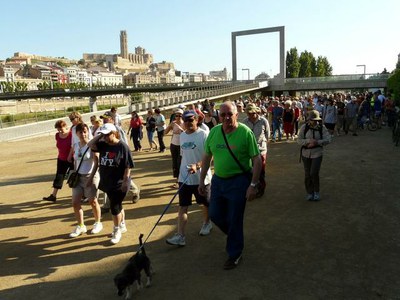 El Camí del Riu s'ofereix a centenars de lleidatans