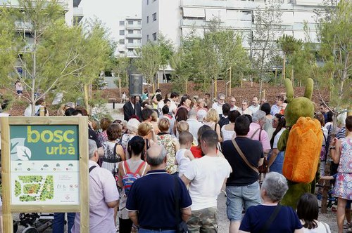 Imatge de la notícia El primer bosc urbà de Lleida ja és una realitat