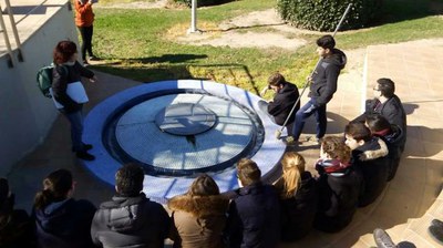 Els alumnes de l'Episcopal visiten la Depuradora d'Aigües