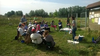 Els hortolans de Rufea aprenen el cultiu i l'ús de plantes aromàtiques i medicinals
