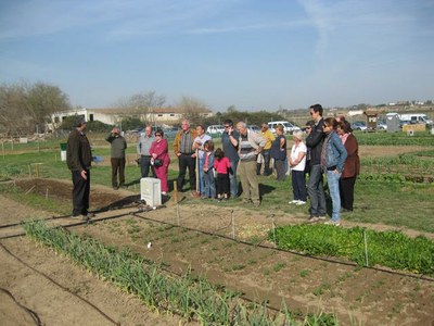 Els Horts familiars de Rufea reben la primavera amb diverses activitats