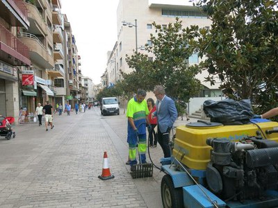 En marxa la campanya "Fem dissabte al teu barri" a la zona Príncep de Viana-Noguerola