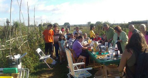 Imatge de la notícia Esmorzar amb els hortolans dels Horts Familiars de Rufea