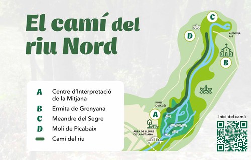 Imatge de la notícia Estrena popular de l'obertura d’un nou pas del Camí del Riu Segre aquest diumenge 