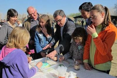 Gran festa a la Mitjana per sensibilitzar petits i grans sobre la importància de l'aigua