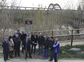 Imatge de la notícia Inauguració de la Passarel·la del Tòfol, entre Copa d'Or i Rufea 