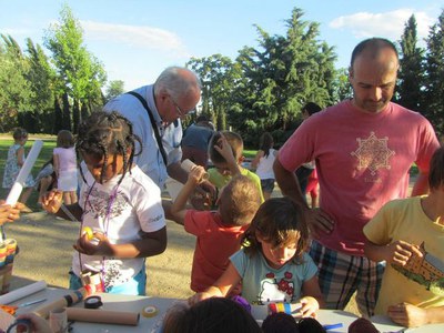 Jocs i tallers sobre medi ambient al Parc de l'Aigua