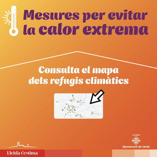 Imatge de la notícia L’Ajuntament de Lleida ofereix enguany 60 refugis climàtics