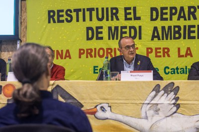 L’alcalde Miquel Pueyo diu que el canvi climàtic ens obliga a plantejar fer una comunitat més forta i humana 