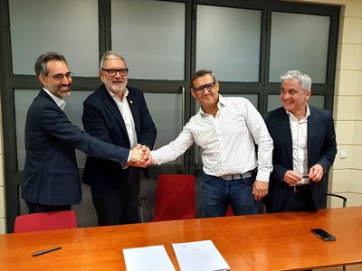 L’Empresa Municipal d’Agenda Urbana signa amb el seu personal el seu primer conveni propi