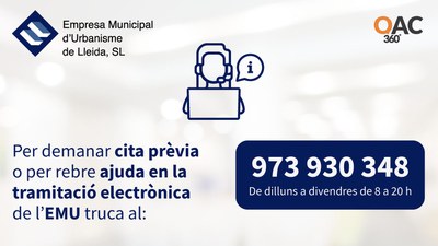 L’EMU posa en marxa un nou servei de suport telefònic als seus usuaris/es 