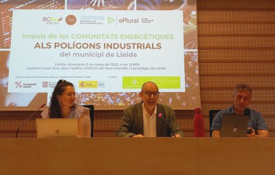 La Paeria de Lleida es reuneix amb empreses dels Polígons per impulsar una comunitat energètica