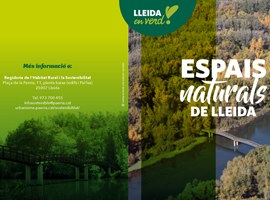 Imatge de la notícia La Paeria edita un fulletó amb els espais naturals de Lleida 