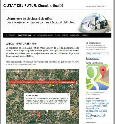 La Paeria impulsa un mapa interactiu d'espais "Smart Green” a Lleida