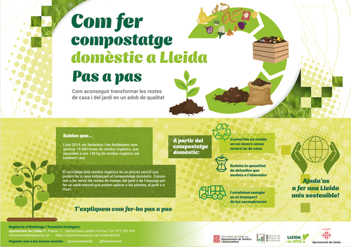 Imatge de la notícia La Paeria impulsa una campanya per promoure el compostatge domèstic 