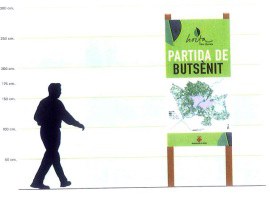 Imatge de la notícia La Paeria iniciarà els pròxims dies la senyalització dels noms de les partides de l’Horta als camins principals