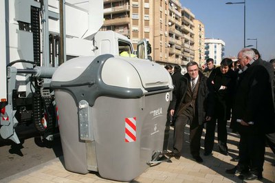 La Paeria ja disposa dels nous contenidors de recollida de brossa