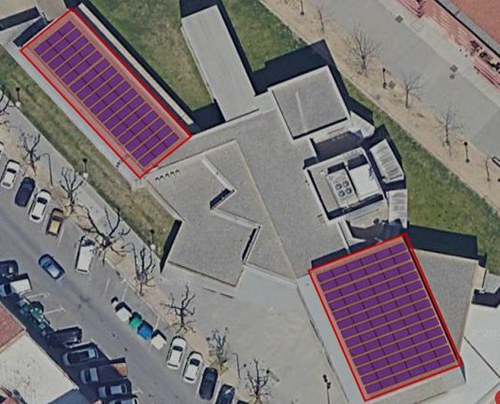 Imatge de la notícia La Paeria projecta 100 panells d'energia fotovoltaica en la primera instal·lació d'autoproducció sobre un edifici municipal