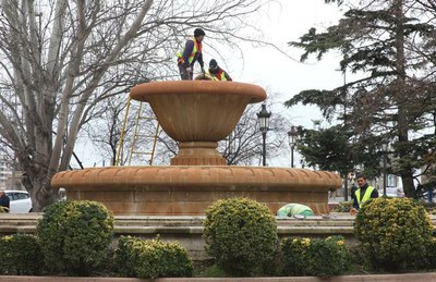 La Paeria reobre les fonts ornamentals i les d'aigua potable de la ciutat