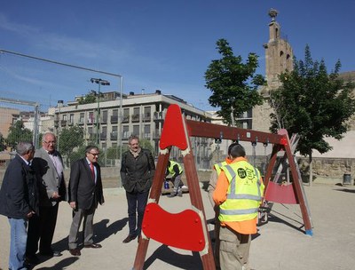 L'alcalde visita el Centre Històric amb motiu de l'inici de la campanya "Fem dissabte al teu barri”