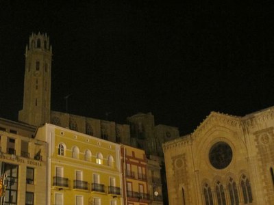 Lleida s'adhereix a l'apagada de llums de "L'Hora del Planeta”
