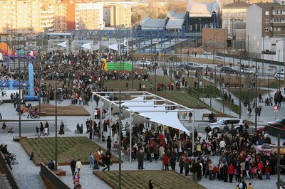 Lleida inaugura el Parc sobre les Vies