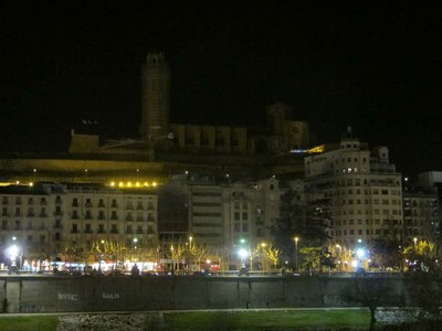 Lleida s'afegeix a l'apagada contra el canvi climàtic 