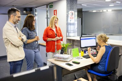 Millora de les instal·lacions de l'EMAU del dipòsit de vehicles i de l'oficina de la plaça de Blas Infante