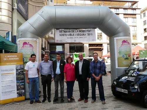 Imatge de la notícia Mostra de Vehicles Elèctrics a la pl. Sant Joan