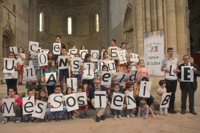 Uns 20.000 nens i nenes de 72 escoles de Lleida es formen en educació mediambiental a través del programa educatiu Agenda 21