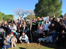Imatge de la notícia Plantació popular d’arbres al bosquet de Palauet de la Bordeta 