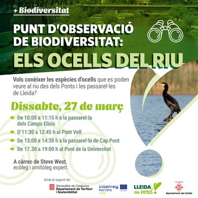 S'inicien els punts d'observació de la biodiversitat urbana 