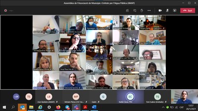 Talamonte participa en la reunió de l’Associació de Municipis i Entitats per l’Aigua Pública 