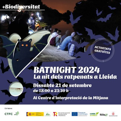 Torna la Batnight al Parc de La Mitjana amb activitats per a tots els públics